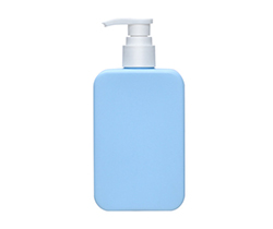 HDPE Plastic Square Flat Lotion Bottles B35